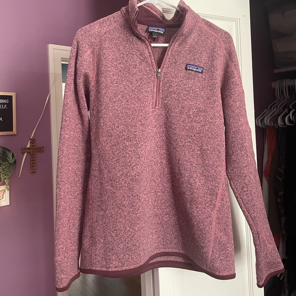 patagonia 1/4 zip fleece